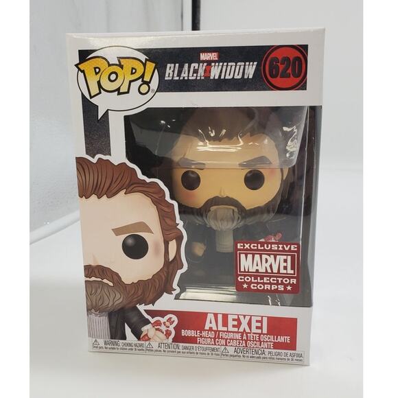 Funko Pop! Marvel: Black Widow - Alexei (Collector Corps Exclusive) #620 Figure - Picture 1 of 6